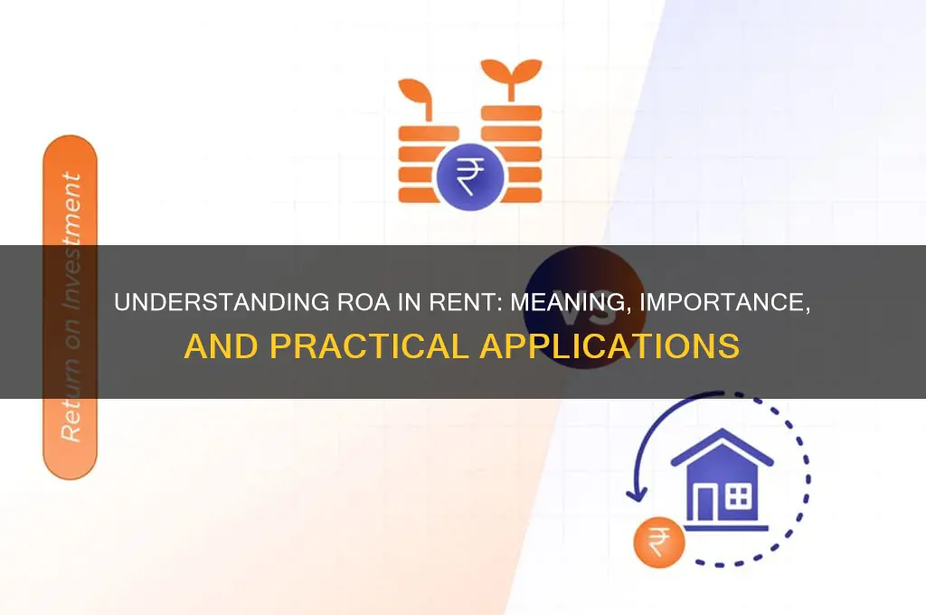 what does roa stand for in rent