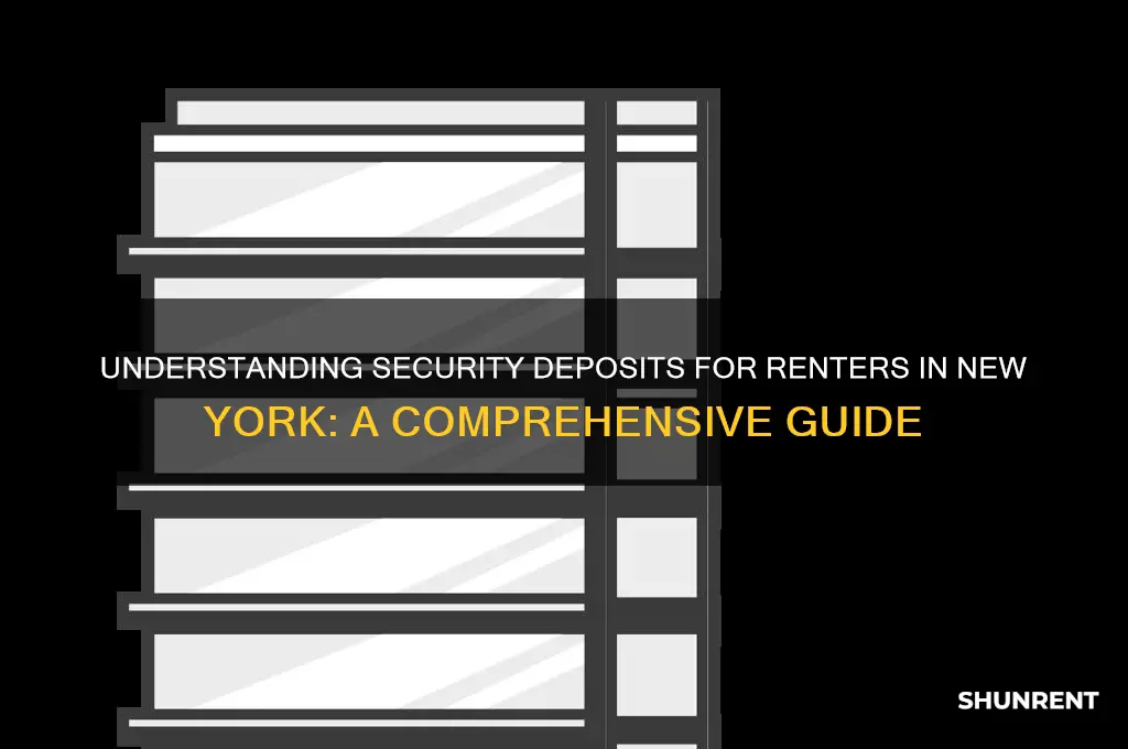 what does security deposit mean rent new york
