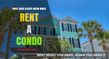 Understanding Sleeps in Condo Rentals: What It Means for Your Stay