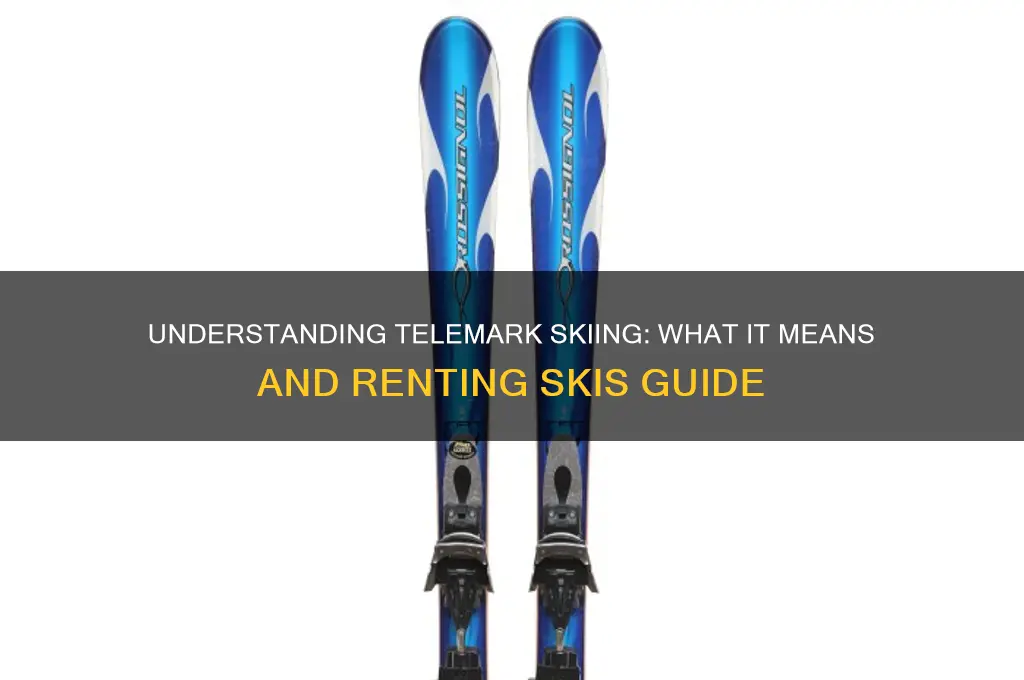 what does telemarks mean what renting skis