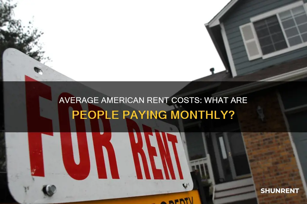 what does the average american pa in rent