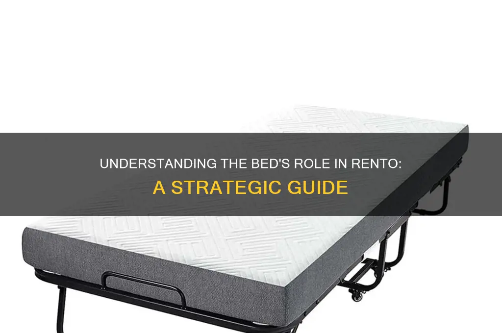 what does the bed mean in rento