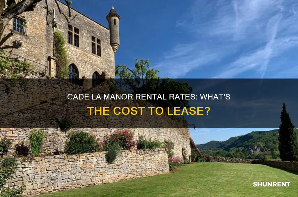 what does the manor rent for in cade la