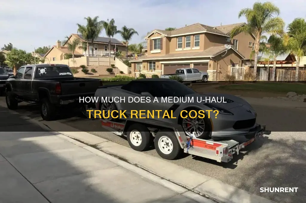 what does the medium uhaul truck rent for