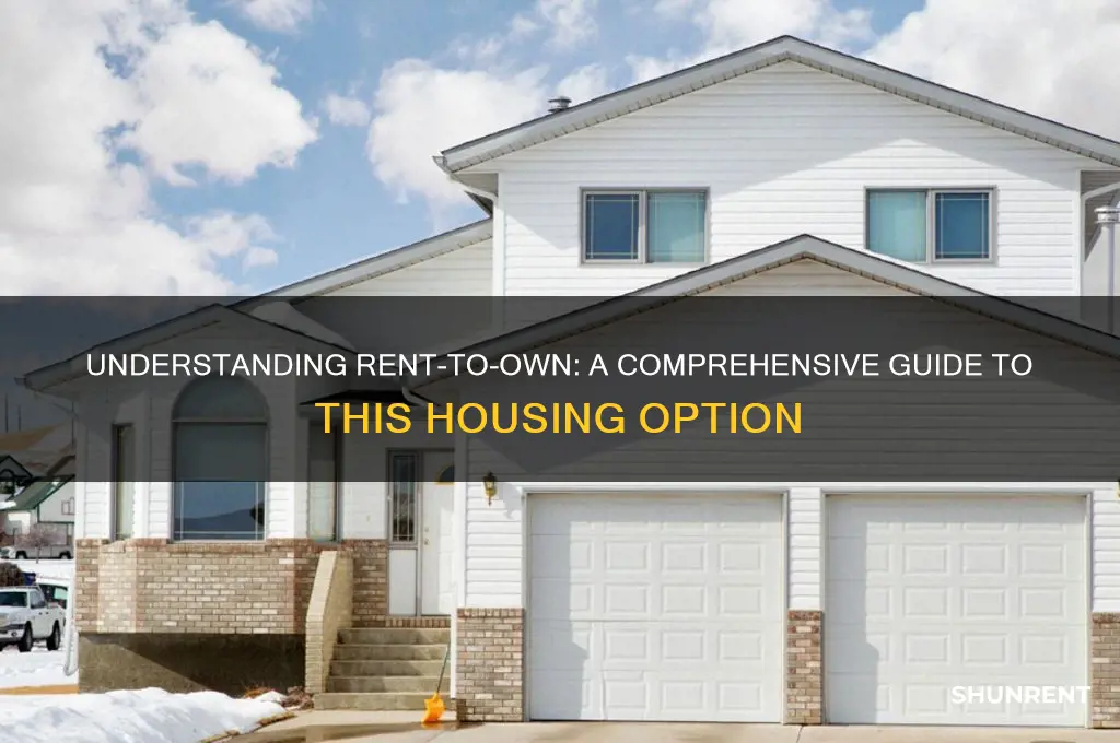 what does the phrase rent to own mean