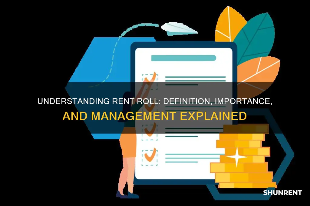 what does the term rent roll mean
