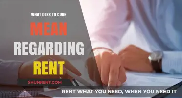 Understanding 'To Cure' in Rent Agreements: Legal Implications Explained