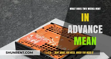 Understanding Two Weeks Rent in Advance: A Clear Explanation for Tenants