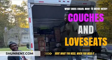 U-Haul Rentals: Moving Heavy Couches and Loveseats Made Easy