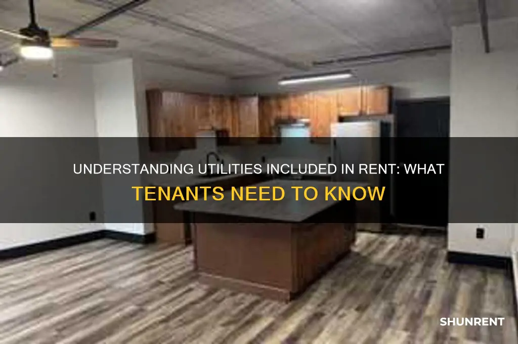 what does utilities included in rent mean