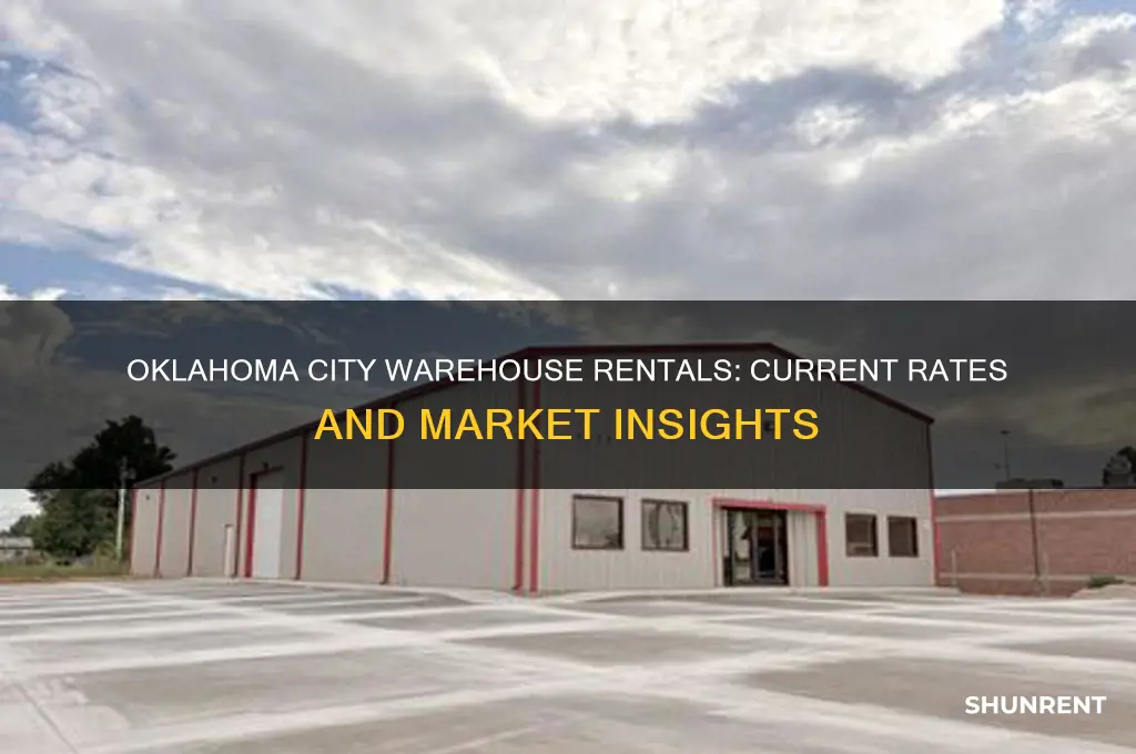 what does warehouse space in oklahoma city rent for