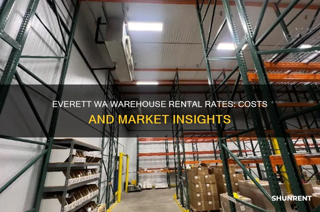what does warehouse space rent for in everett wa