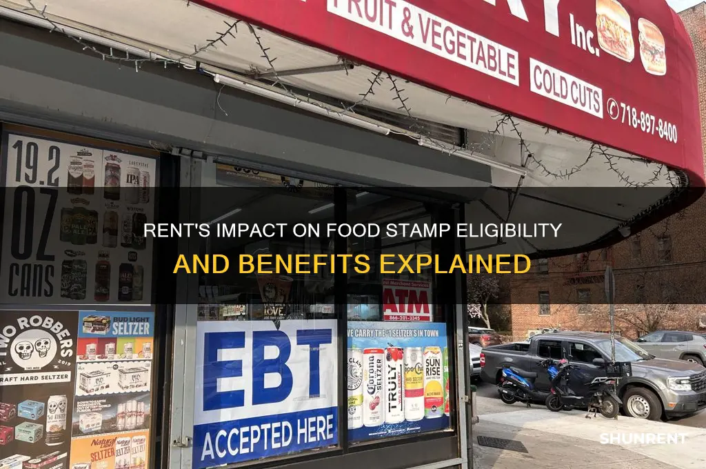 what effect does rent have on food stamps