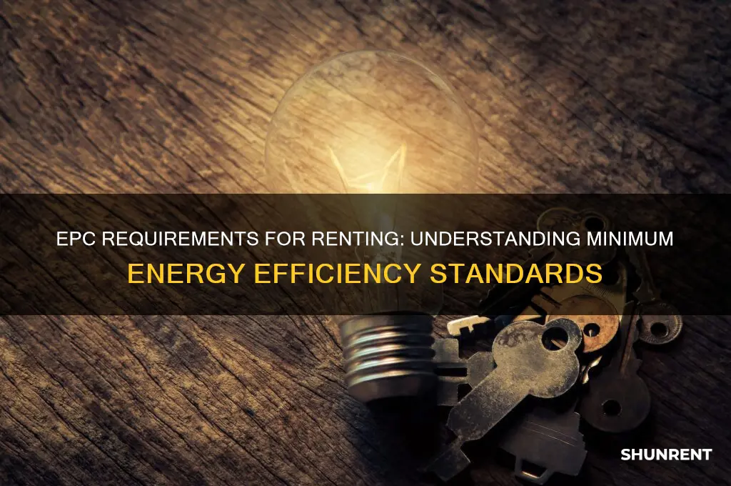 what epc do you need to rent