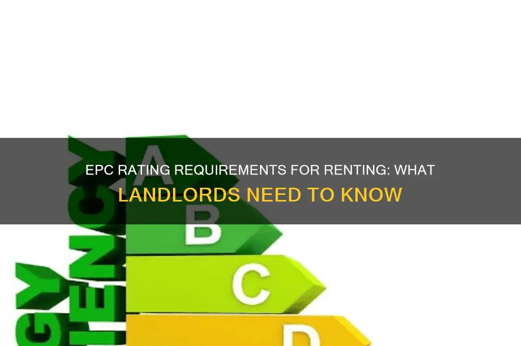 what epc rating is needed for renting
