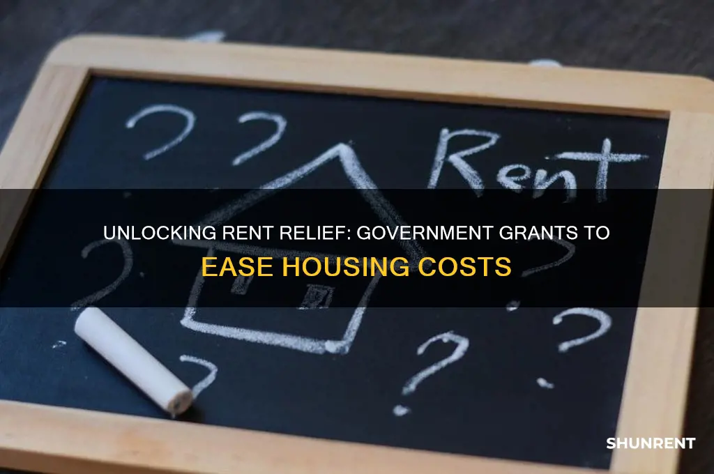what exact government grants help assist with rent