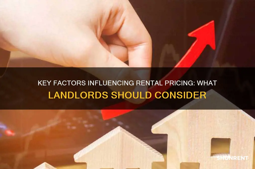 what factors go into amount to charge for rent