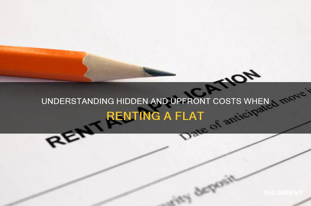 what fees apply when renting a flat