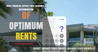 Determining Optimum Rents: A Prerequisite for Accurate Financial Reporting
