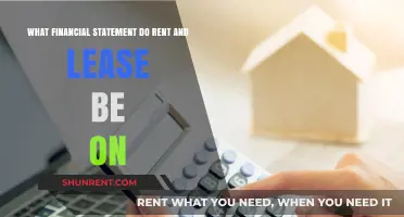 Rent and Lease Expenses: Which Financial Statement Do They Belong On?