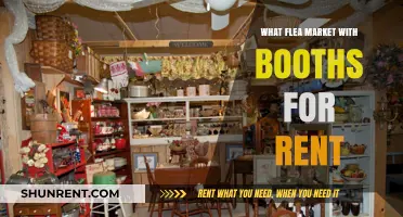 Discover Flea Markets Offering Booths for Rent to Boost Your Business