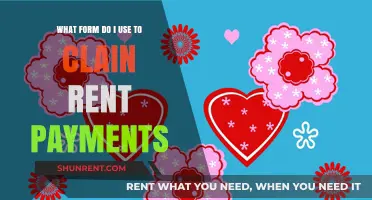 Claiming Rent Payments: Which Form Do You Need to Use?