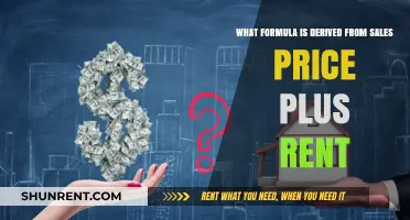 Calculating Business Costs: Sales Price Plus Rent Formula Explained