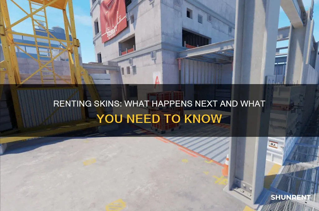 what happen after you rent the skin