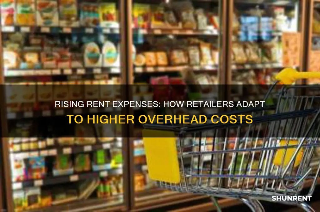what happen if rent expenses increased for retailers