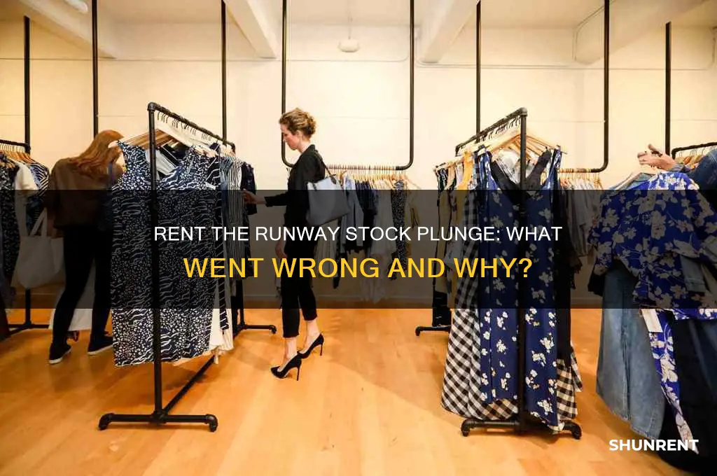 what happend to rent the runway stock