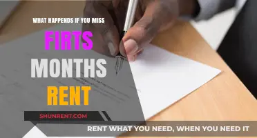 Consequences of Missing First Month's Rent: What Tenants Need to Know