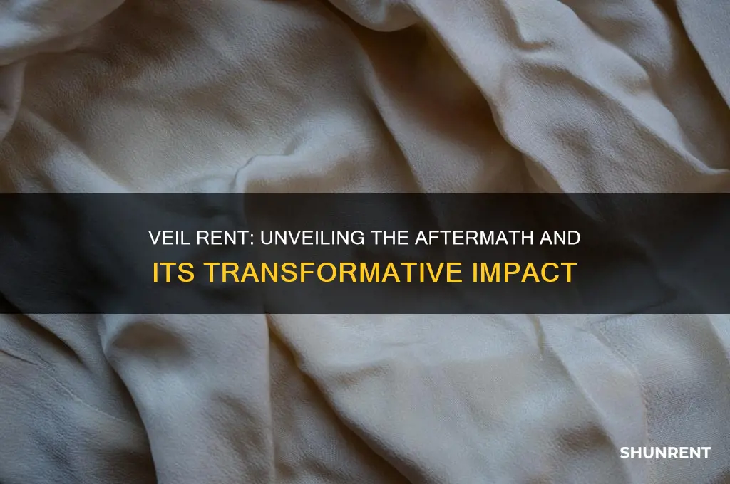 what happened after the veil was rent