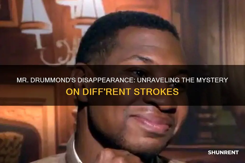 what happened to mr drummond on diff rent strokes