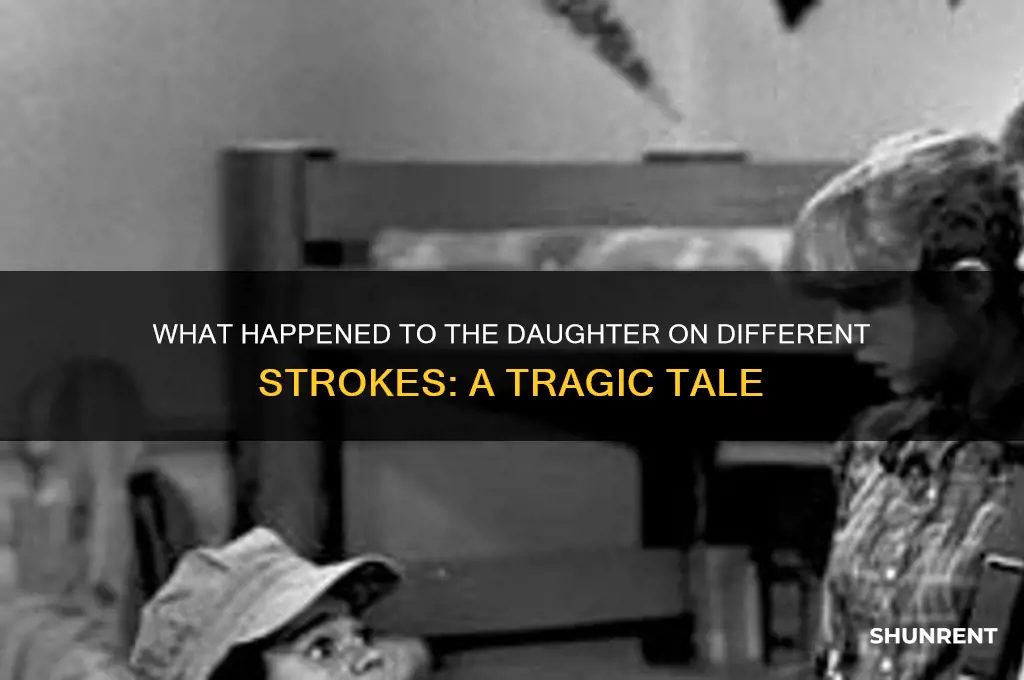 what happened to the daughter on different strokes