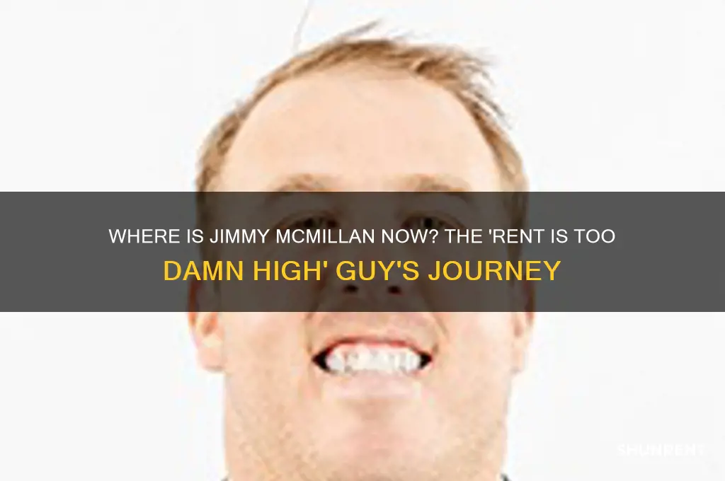 what happened to the rent is too damn high guy