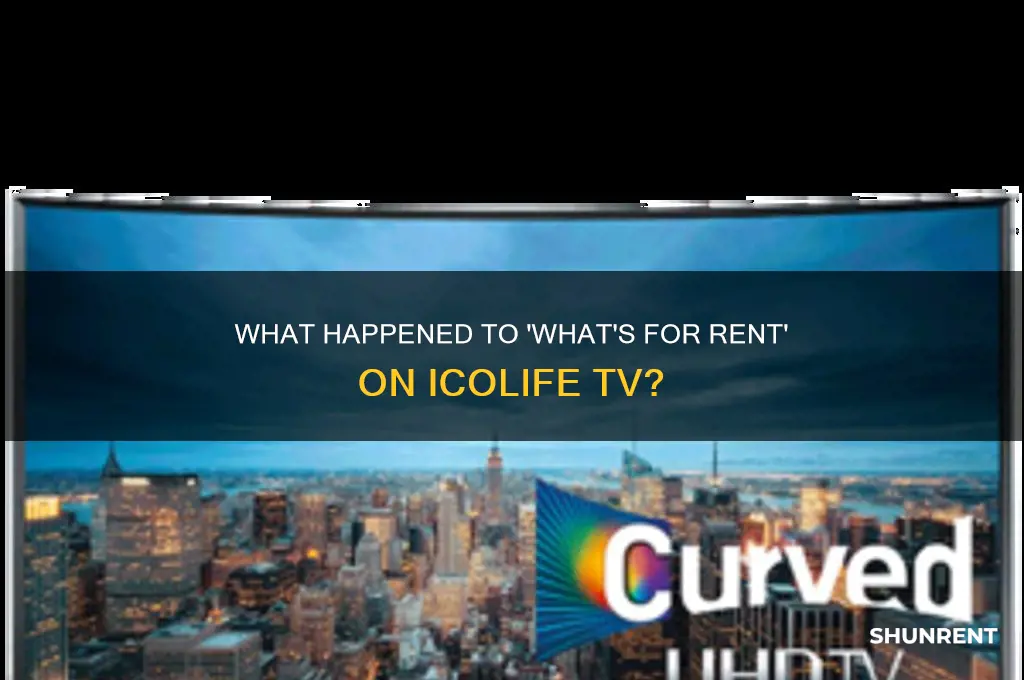 what happened to whats for rent on icolife tv