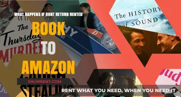Consequences of Not Returning Rented Books to Amazon Explained