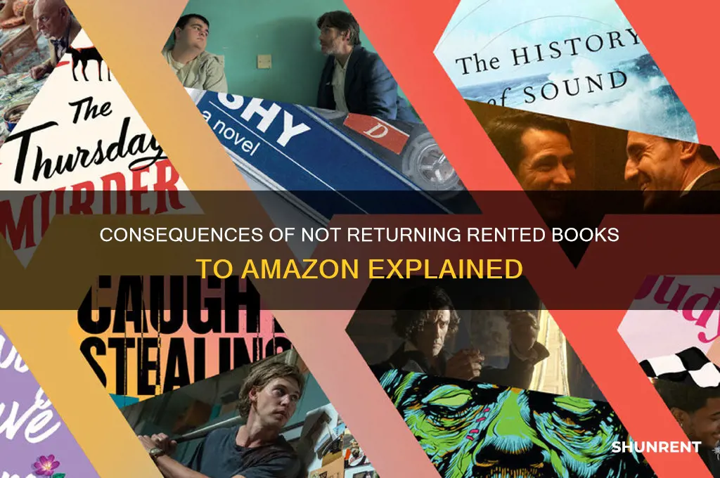 what happens if dont return rented book to amazon