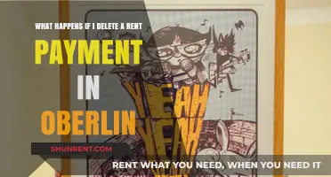 Deleting Rent Payments in Oberlin: Consequences and Solutions Explained