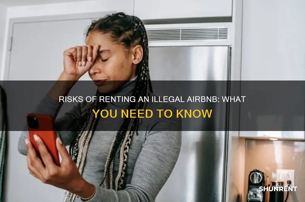 what happens if i rent an illegal airbnb
