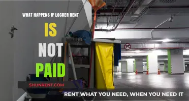 Consequences of Unpaid Locker Rent: What You Need to Know