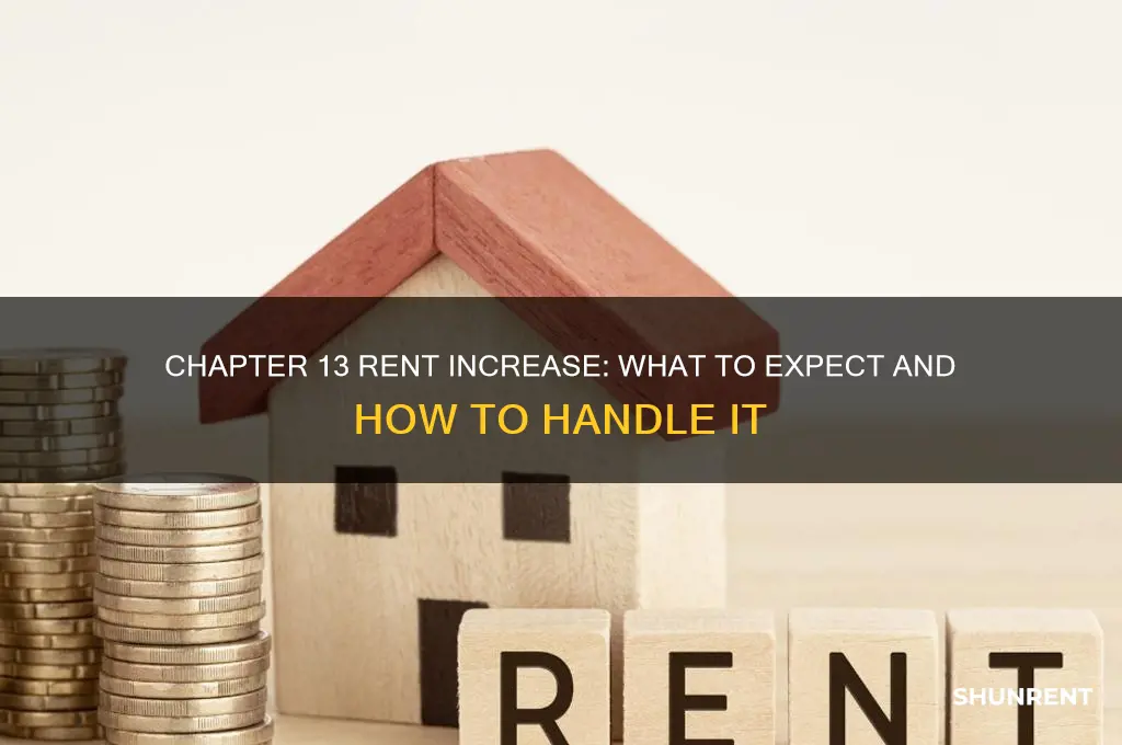 what happens if my rent go up during chapter 13
