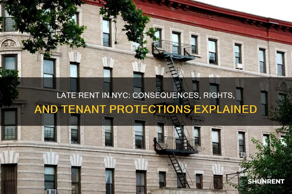 what happens if my rent is late in nyc