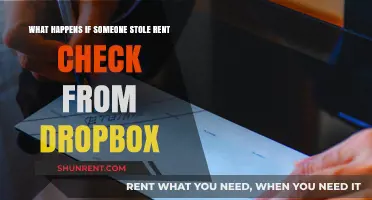 Rent Check Stolen from Dropbox: Consequences and Immediate Steps to Take