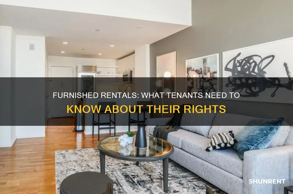 what happens if the place you rent is furnished