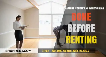Skipping Walkthroughs: Risks and Consequences for Renters and Landlords