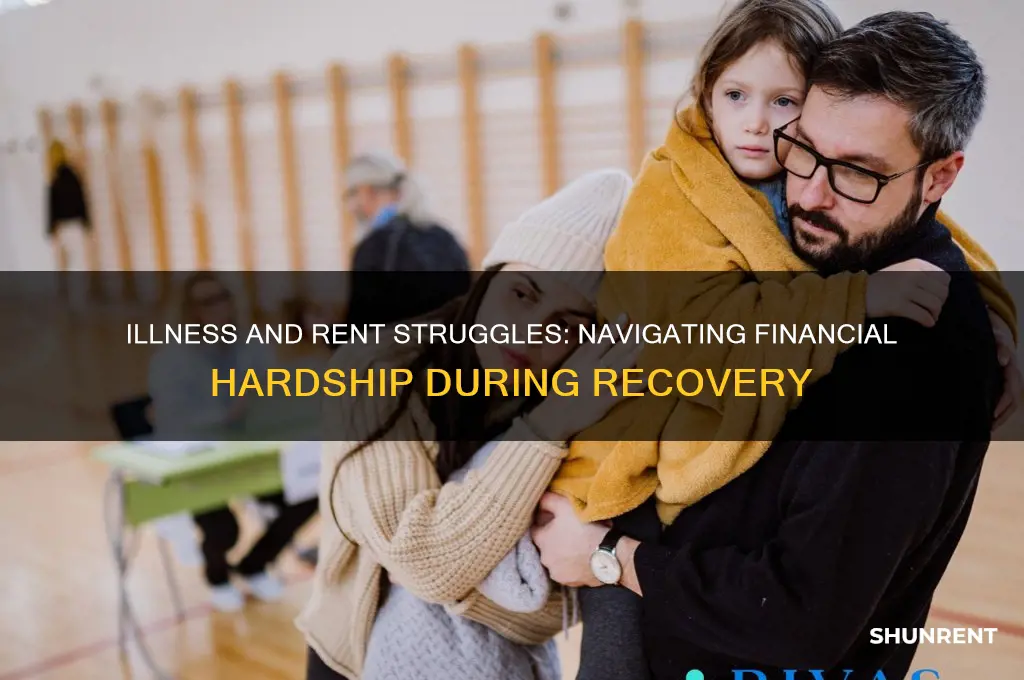what happens if you cant afford rent due to illness