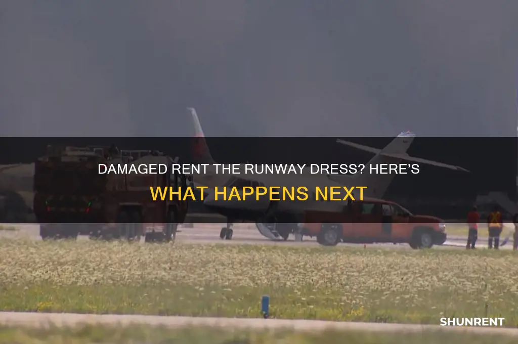 what happens if you damage rent the runway dress