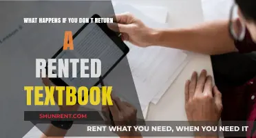 Consequences of Failing to Return Rented Textbooks: Fees and Penalties Explained