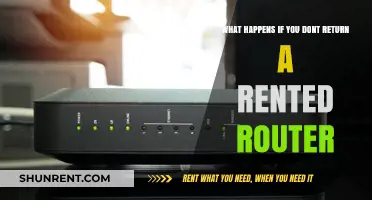 Consequences of Keeping a Rented Router: Fees, Legal Risks, and More